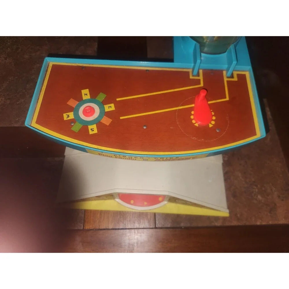 Vintage Fisher-Price Play Family Airport #996 – Main Structure Only​